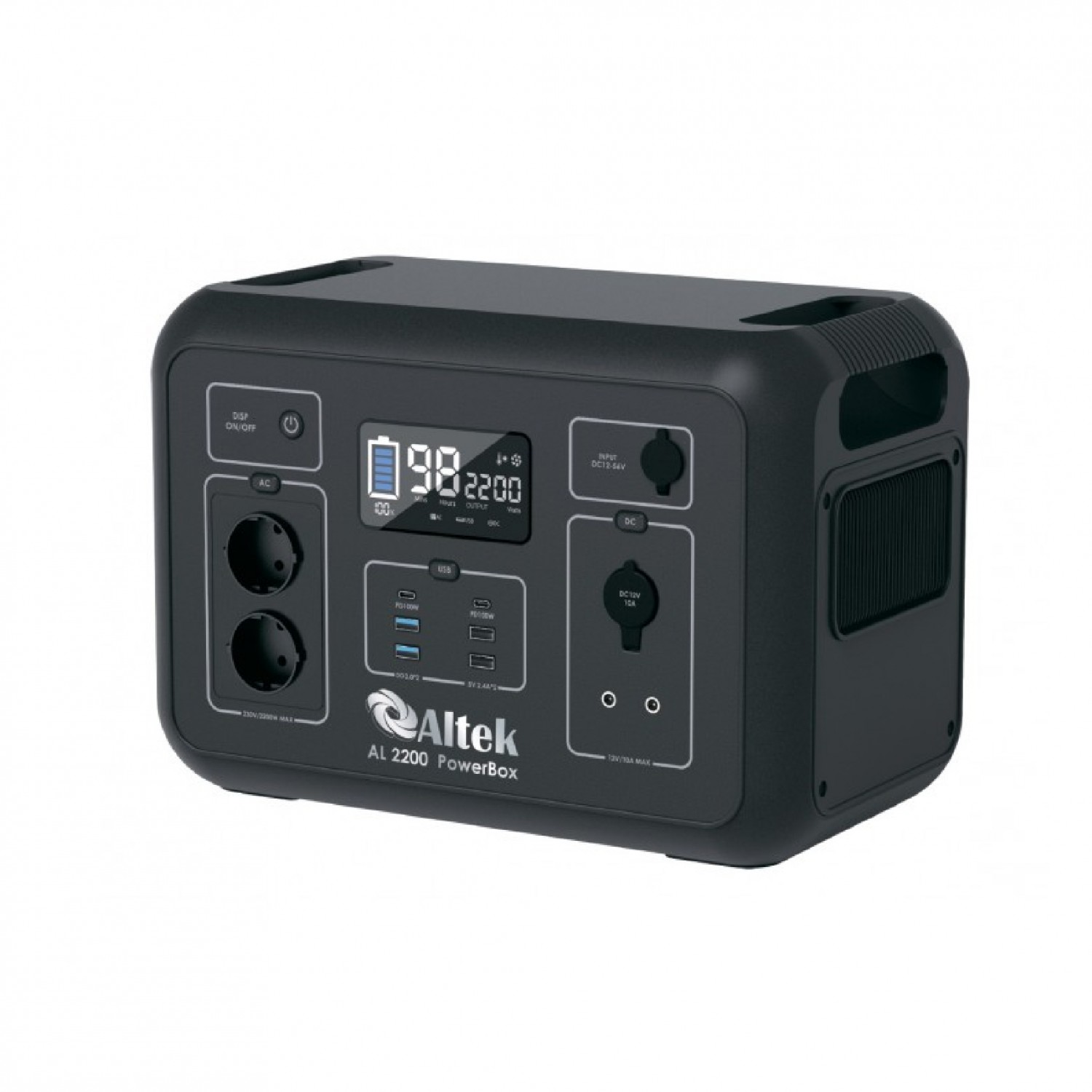 Портативна зарядна станція ALTEK PowerBox AL 2200